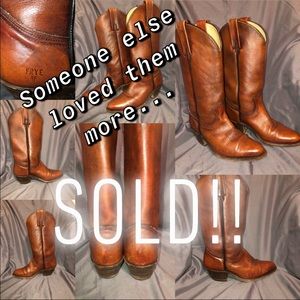 Vintage Frye Cowboy Boots